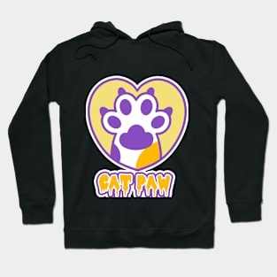 Cat paw, paw print, cute paw Hoodie